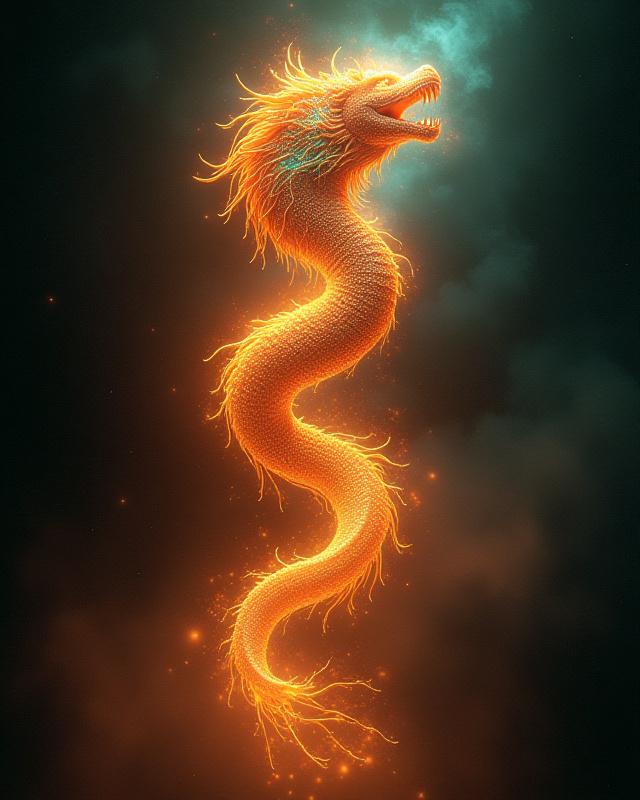 Representación animada de Quetzalcóatl