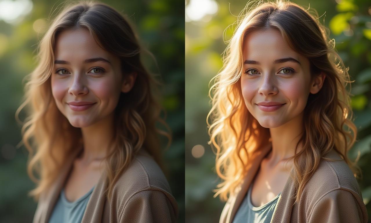 Imagen de baja calidad mejorada significativamente por IA